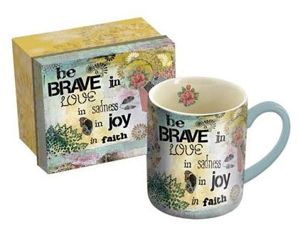 Kelly Rae Roberts Mug- Brave **