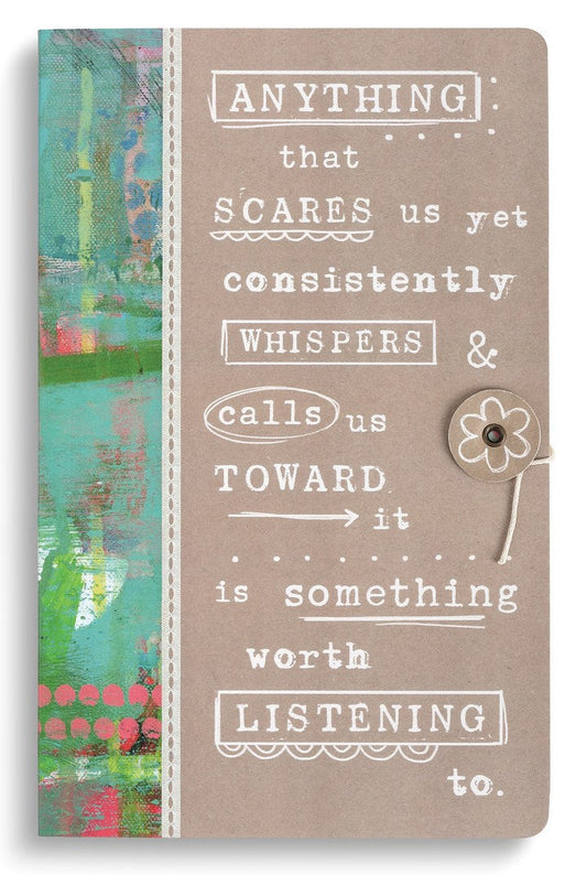 Kelly Rae Roberts Paper Journal-Worth Listening To