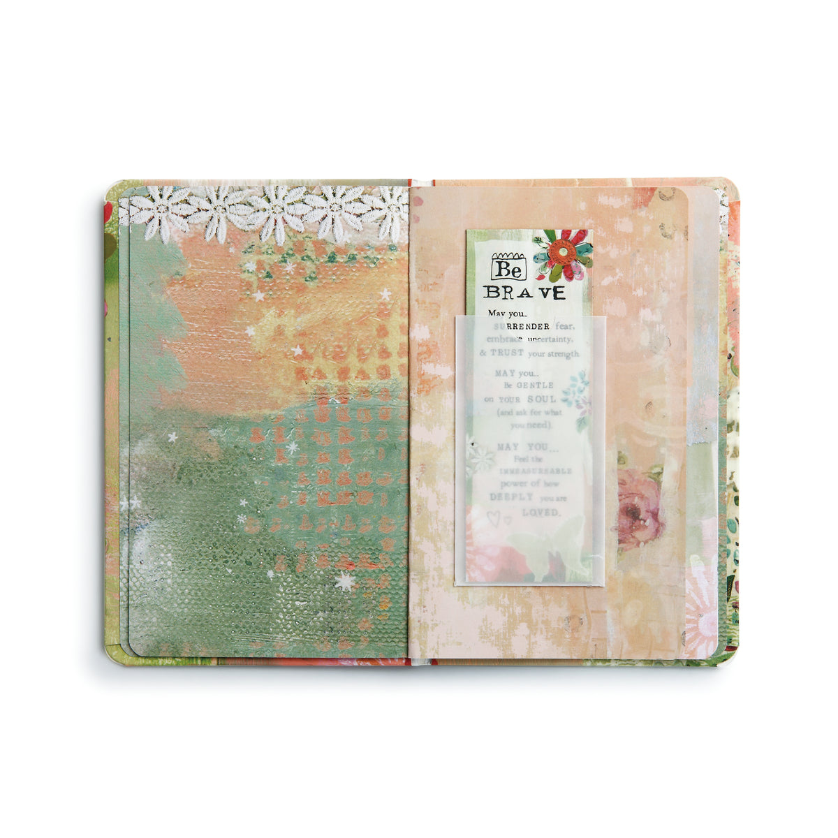 Kelly Rae Roberts Manifesto Magnet Gift Book-Be Brave