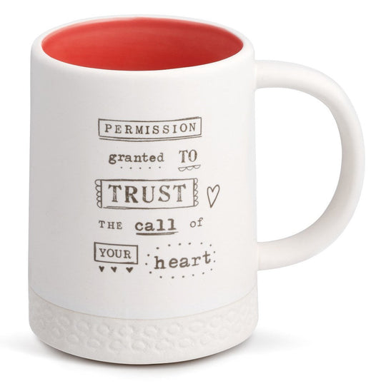 Kelly Rae Roberts Permission Granted Mug-Trust