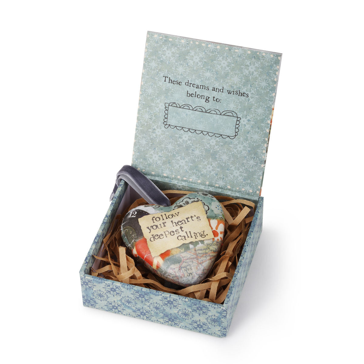 Kelly Rae Roberts Deepest Calling Boxed Heart Ornament **